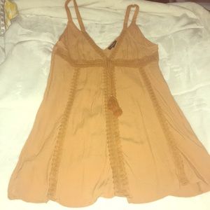 Yellow mustard dress Forever 21 size medium